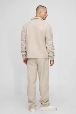 Surchemise bouclé oversize
