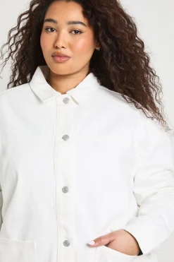 Surchemise En Denim Grande Taille