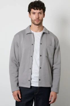 Burton Surchemise Jersey Gris Clair<Homme Sweats À Capuche Et Sweatshirts|Sweats À Capuche Et Sweats