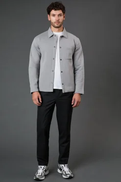 Burton Surchemise Jersey Gris Clair<Homme Sweats À Capuche Et Sweatshirts|Sweats À Capuche Et Sweats