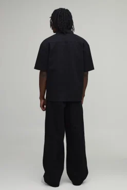Surchemise Ouvrière Oversize Haute avec Zip Quart