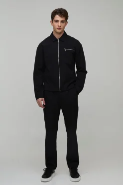 Surchemise Technique À Poche Zippée Regular