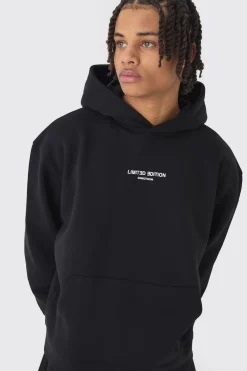 boohooMAN Surdimensionné, ample, édition limitée – survêtement à capuche avec cordons rallongés<Homme Survêtements