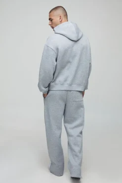 boohooMAN Surdimensionné Boxy Man Star survêtement à capuche avec ourlet fendu<Homme Survêtements