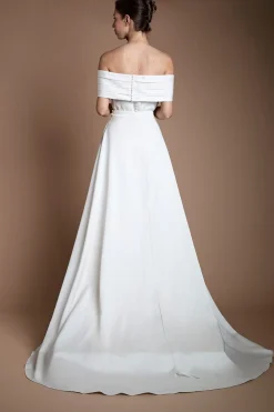 Coast Surjupe De Mariée Structurée À Enroulement Avec Traîne Complète<Femme Jupes|Jupes