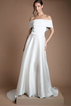Coast Surjupe De Mariée Structurée À Enroulement Avec Traîne Complète<Femme Jupes|Jupes