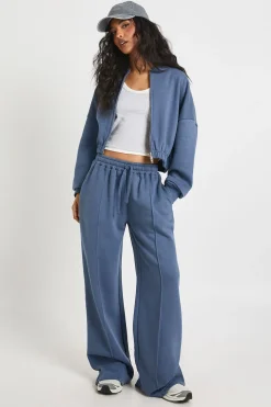 Survêtement Bomber Zippé Jambes Droites