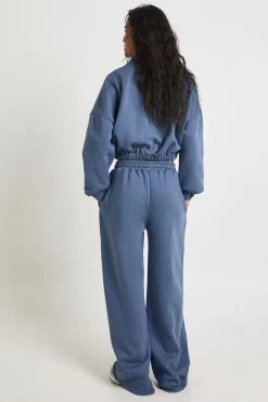 Survêtement Bomber Zippé Jambes Droites