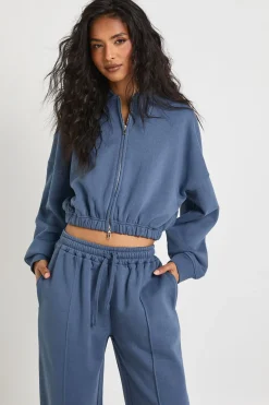 Survêtement Bomber Zippé Jambes Droites