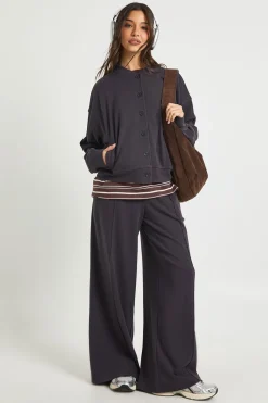 Survêtement Cardigan Côtelé