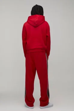 boohooMAN Survêtement à Casynthétiqueche Oversize Brodé Croix Tall<Homme Tout Afficher|Survêtements