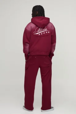 boohooMAN Survêtement à Casynthétiqueche Oversize Style Western Délavé avec Appliqués et Clous<Homme Survêtements