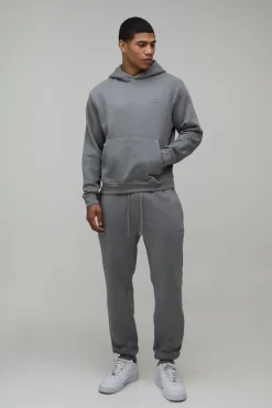 boohooMAN Survêtement à Casynthétiqueche Homme Coupe Ample Sport<Homme Survêtements