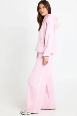 boohoo Survêtement à Casynthétiqueche Jambes Droites avec Bandes Latérales<Femme Survêtements|Survêtements