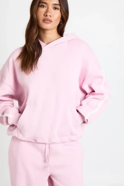boohoo Survêtement à Casynthétiqueche Jambes Droites avec Bandes Latérales<Femme Survêtements|Survêtements