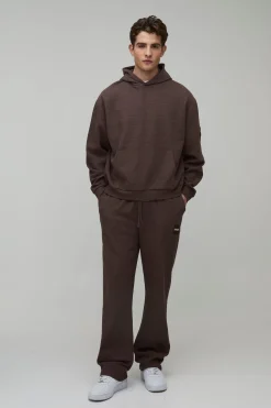 Survêtement à Casynthétiqueche Oversize Boxy Gaufré