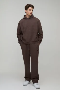 Survêtement à Casynthétiqueche Oversize Boxy Gaufré