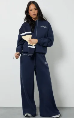 Survêtement à Casynthétiqueche Oversize avec Cordon Contrastant