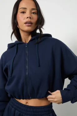 Survêtement à Casynthétiqueche Oversize avec Cordon Contrastant