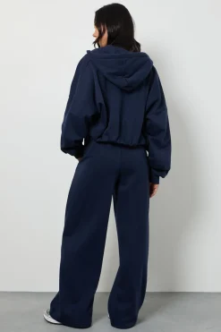 Survêtement à Casynthétiqueche Oversize avec Cordon Contrastant