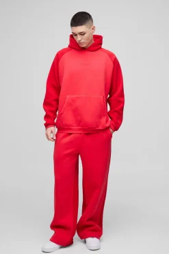 Survêtement à Casynthétiqueche Raglan Officiel Oversize
