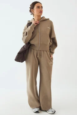 DSGN Studio Survêtement à Casynthétiqueche Zippé Crop Boxy avec Ourlet Profond<Femme Survêtements|Survêtements