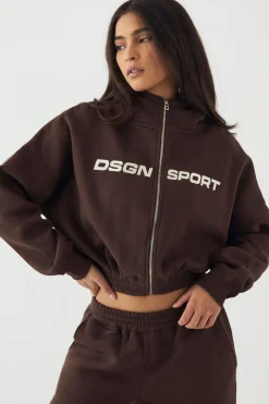 Survêtement DSGN Studio Sport à Casynthétiqueche Zippé Coupe Ample