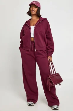 boohoo Survêtement Grande Taille à Casynthétiqueche Zippé avec Appliqué 89<Femme Survêtements|Survêtements