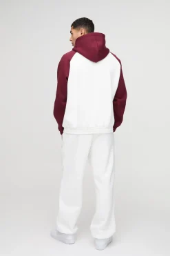 Survêtement Homme Oversize à Casynthétiqueche et Manches Raglan