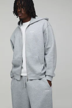 Survêtement Homme Tall Oversize Boxy Sport à Casynthétiqueche Zippé Jambes Larges