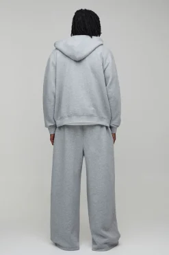 Survêtement Homme Tall Oversize Boxy Sport à Casynthétiqueche Zippé Jambes Larges