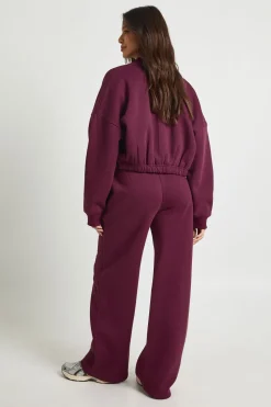 Survêtement Jambes Droites avec Veste Bomber Zippée