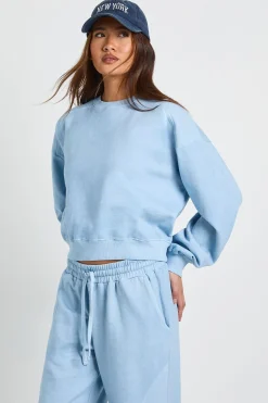 boohoo Survêtement Jambes Droites À Détails Côtelés Délavé<Femme Survêtements|Survêtements