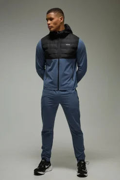 Survêtement matelassé à coupe régulière pour homme Active
