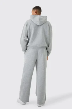 Survêtement oversize zippé à imprimé étoiles