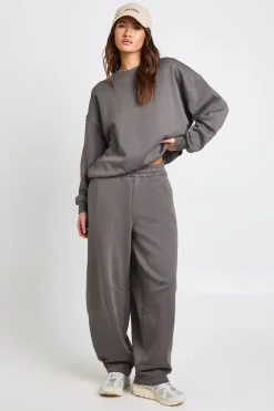 Survêtement Sweat-shirt à Détails de Coutures et Jogging Barrel