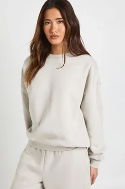 boohoo Survêtement Sweat-shirt à Détails de Coutures et Jogging Ample<Femme Survêtements|Survêtements
