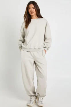 boohoo Survêtement Sweat-shirt à Détails de Coutures et Jogging Ample<Femme Survêtements|Survêtements