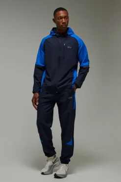 Survêtement tissé extensible "Colour Block" pour homme Active