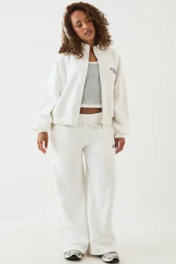 DSGN Studio Sweat Bomber Col Montant Zippé À Imprimé Collegiate<Femme Sweats À Capuche Et Sweats|Dsgn Studio