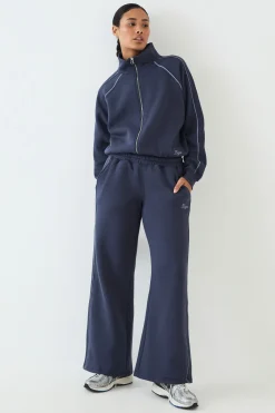 Sweat Bomber Oversize Zippé Dsgn Studio Avec Passepoil Script