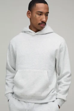 Sweat à capuche basique, à coupe ample