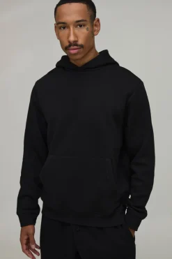 boohooMAN Sweat à capuche basique, coupe régulière à enfiler<Homme Sweats À Capuche Et Sweatshirts|Sweats À Capuche Et Sweats
