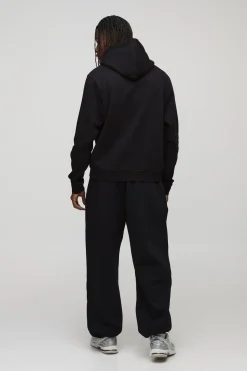 Sweat à capuche basique grande taille, à coupe carrée et à enfiler par-dessus la tête