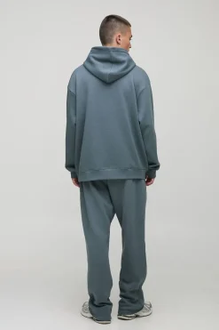 Sweat à capuche basique surdimensionné à enfiler par-dessus la tête