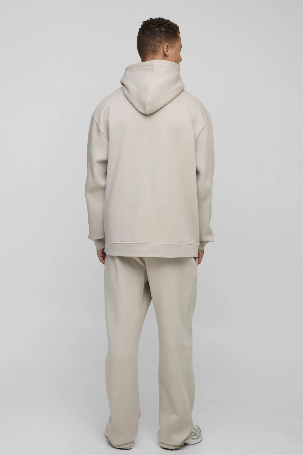 boohooMAN Sweat à capuche basique surdimensionné à enfiler par-dessus la tête<Homme Tout Afficher|Sweats À Capuche Tall