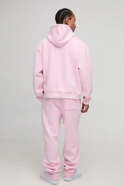 Sweat à capuche lavé graphique oversize boxy Ofclman & survêtement jogger décontracté