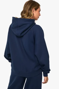 Sweat à capuche oversize à emmanchure raglan