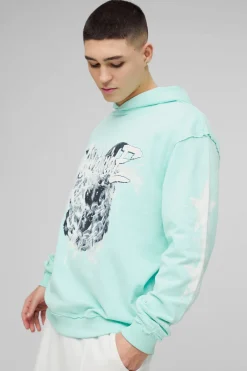 Sweat à capuche oversize