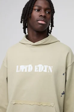 Sweat à capuche oversize 